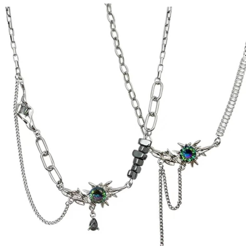 Vòng cổ Mặt Hình Mắt Quỷ Phong Cách Hip Hop Thời Trang Cho Nam Và Nữ