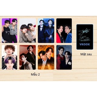Set 8 ảnh bo góc Vkook OTP BTS