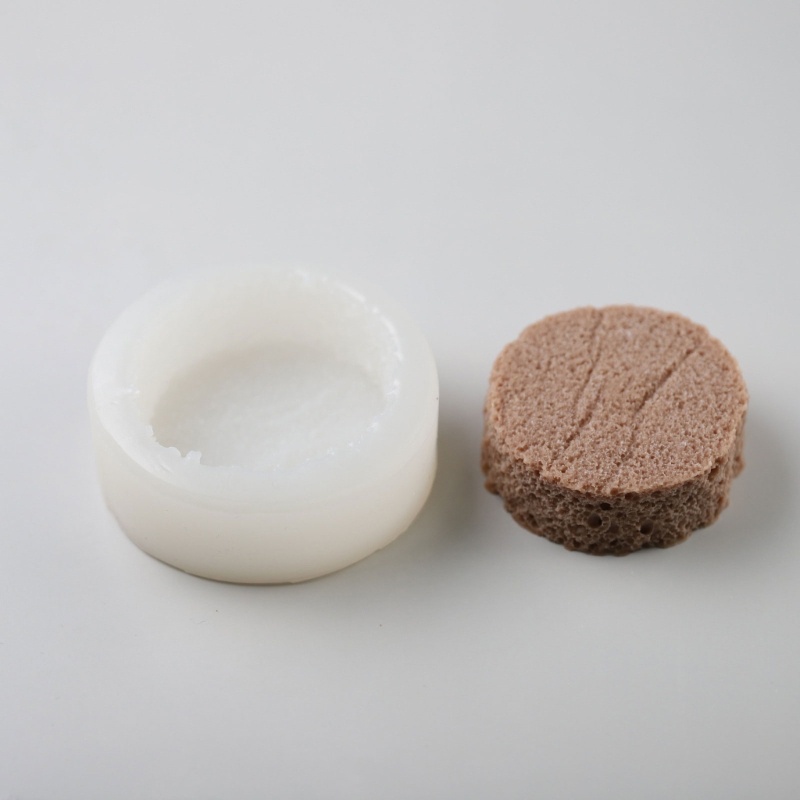 Khuôn Silicone Làm Đế Nến Thủ Công Hình Tròn Để Bàn Trang Trí