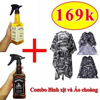 ❌GIÁ SỈ ❌COMBO KHĂN CẮT TÓC VÀ BÌNH NƯỚC