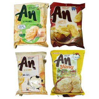 Combo 4 gói bánh gạo an an đủ vị giòn ngon
