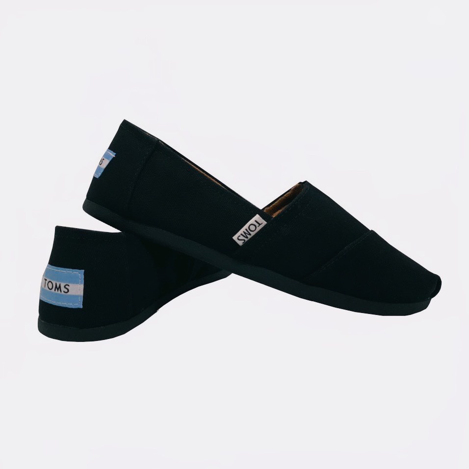 ⚡️⚡️GIÀY TOMS ĐEN, ĐẾ ĐEN