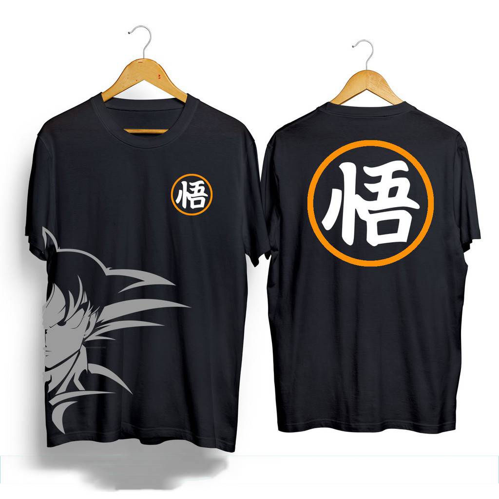 Áo Thun Tay Ngắn Dáng Rộng In Hình Son Goku Trong Phim Bảy Viên Ngọc Rồng Thời Trang Cho Nam Và Nữ