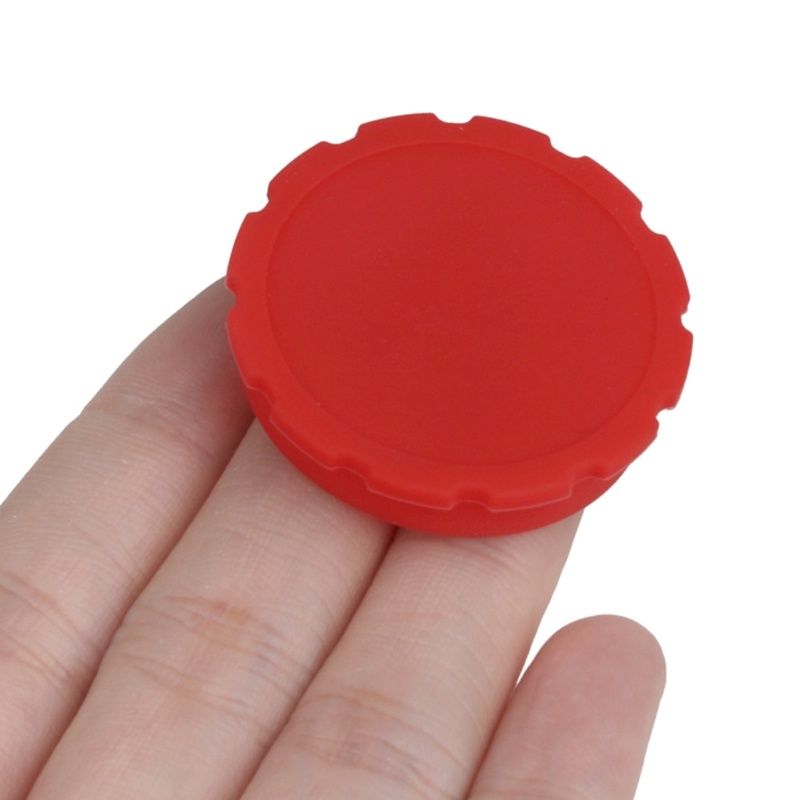 Nắp Bảo Vệ Ống Kính Camera Bằng Silicone Màu Đỏ Đen