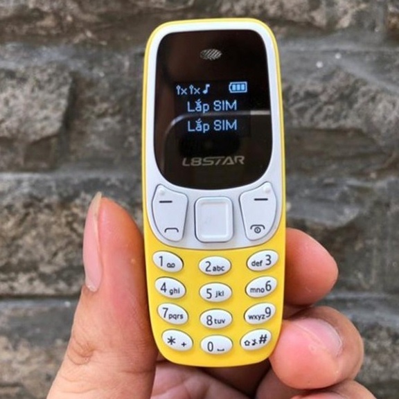 Điện thoại mini siêu nhỏ L8Star BM10 0.66 inch 2 sim 2 sóng, nghe nhạc, thay đổi giọng nói