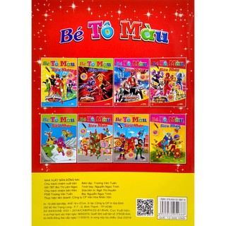 Sách Bé Tô Màu Siêu Nhân - Tập 1