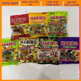[Haribo 80gr] Kẹo Dẻo Cho Bé Vị Hoa Quả Nhập khẩu Đức (8 loại)