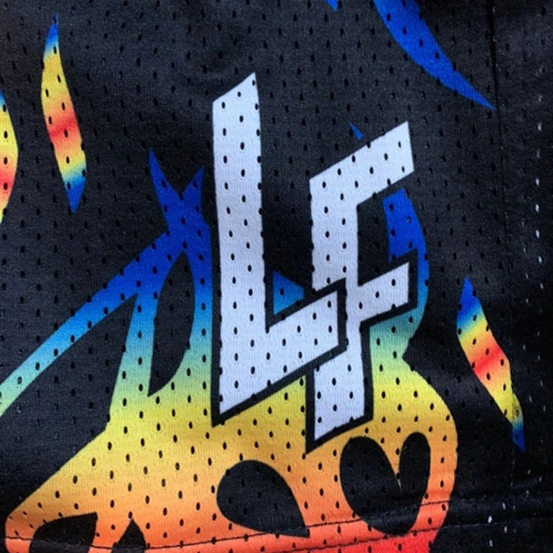 Quần Short Thể Thao Phối Lưới Thoáng Khí Nhanh Khô Có Size Lớn Dành Cho Nam Và Nữ