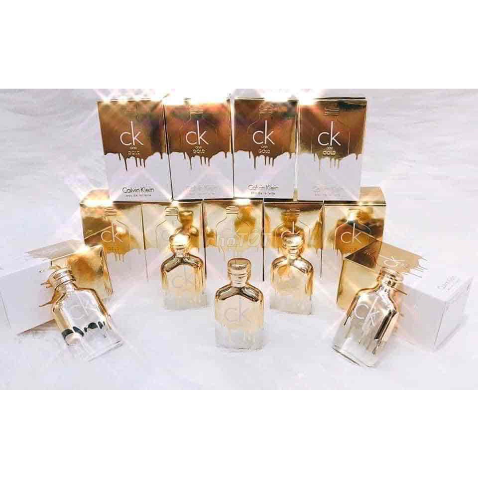 NƯỚC HOA MINI UNISEX CK ONE GOLD 10ML-