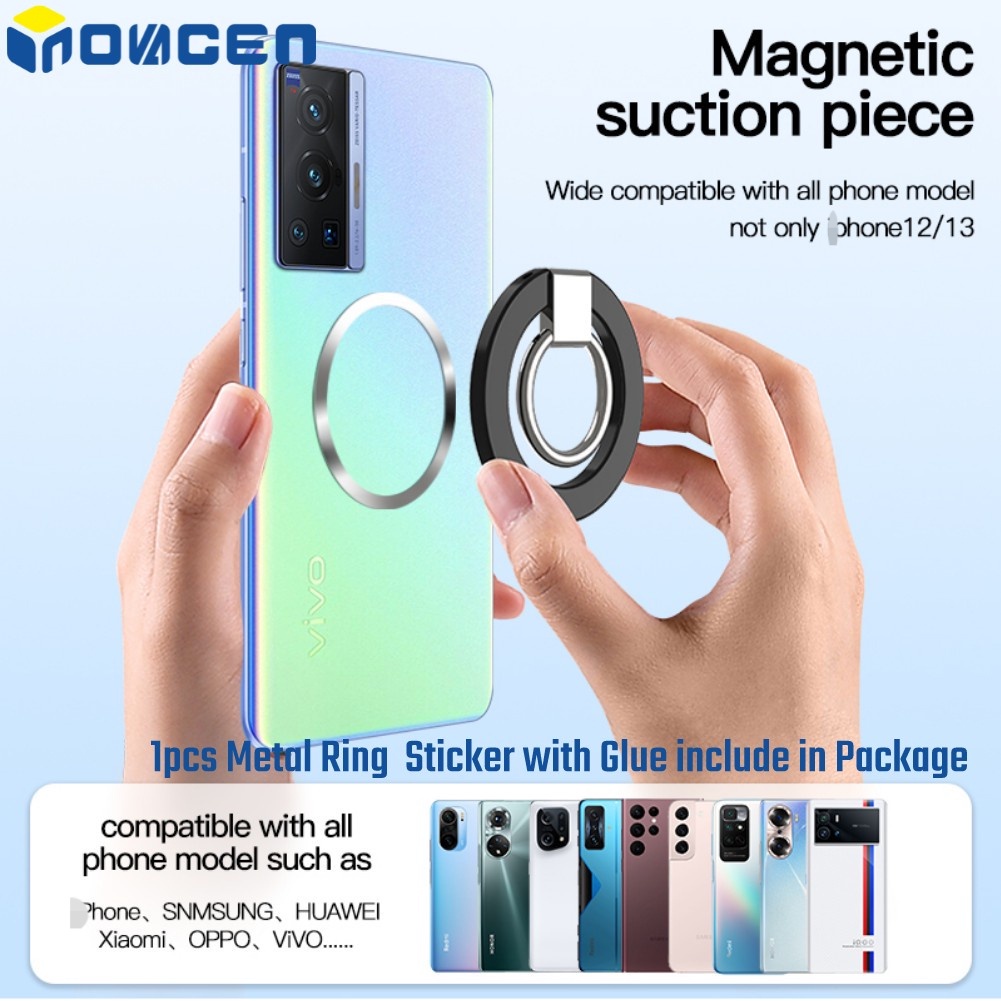 Giá Đỡ Điện Thoại Bằng Nhôm Có Nam Châm Và Tay Cầm Không Cần Khoan