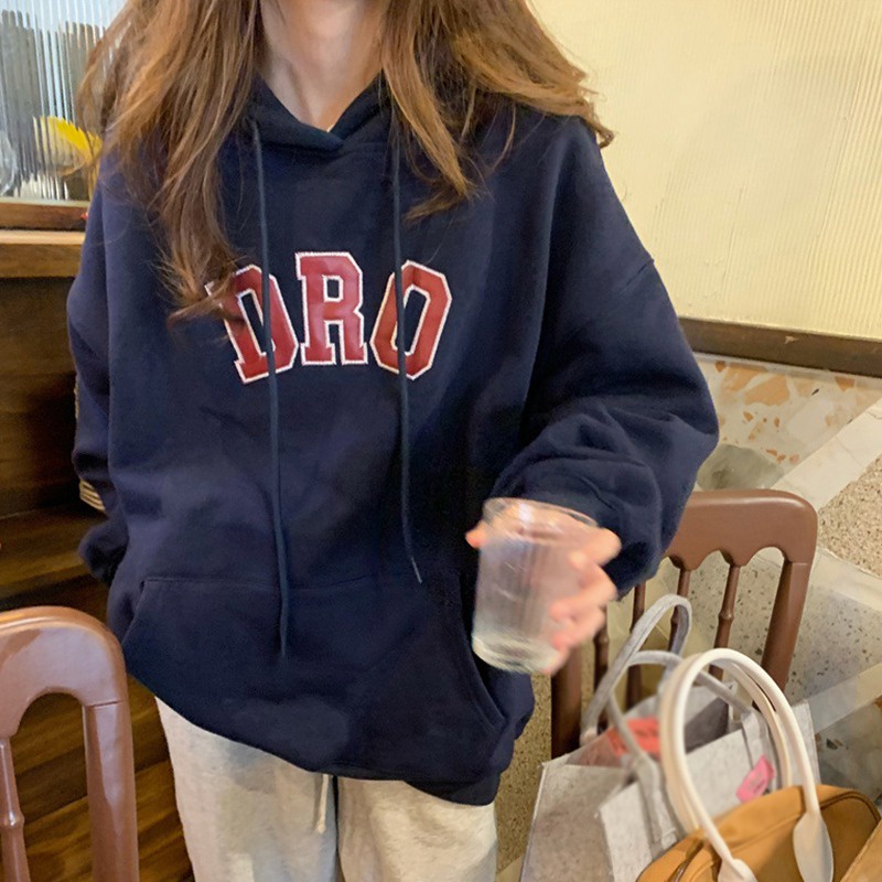 Áo Nỉ Nữ Dài Tay Có Mũ Thời Trang Hàn