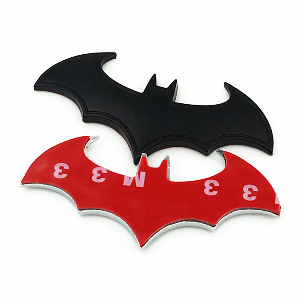 Logo Huy Hiệu BATMAN Kim Loại Thiết Kế 3D Trang Trí Xe Hơi Ô Tô Cao Cấp