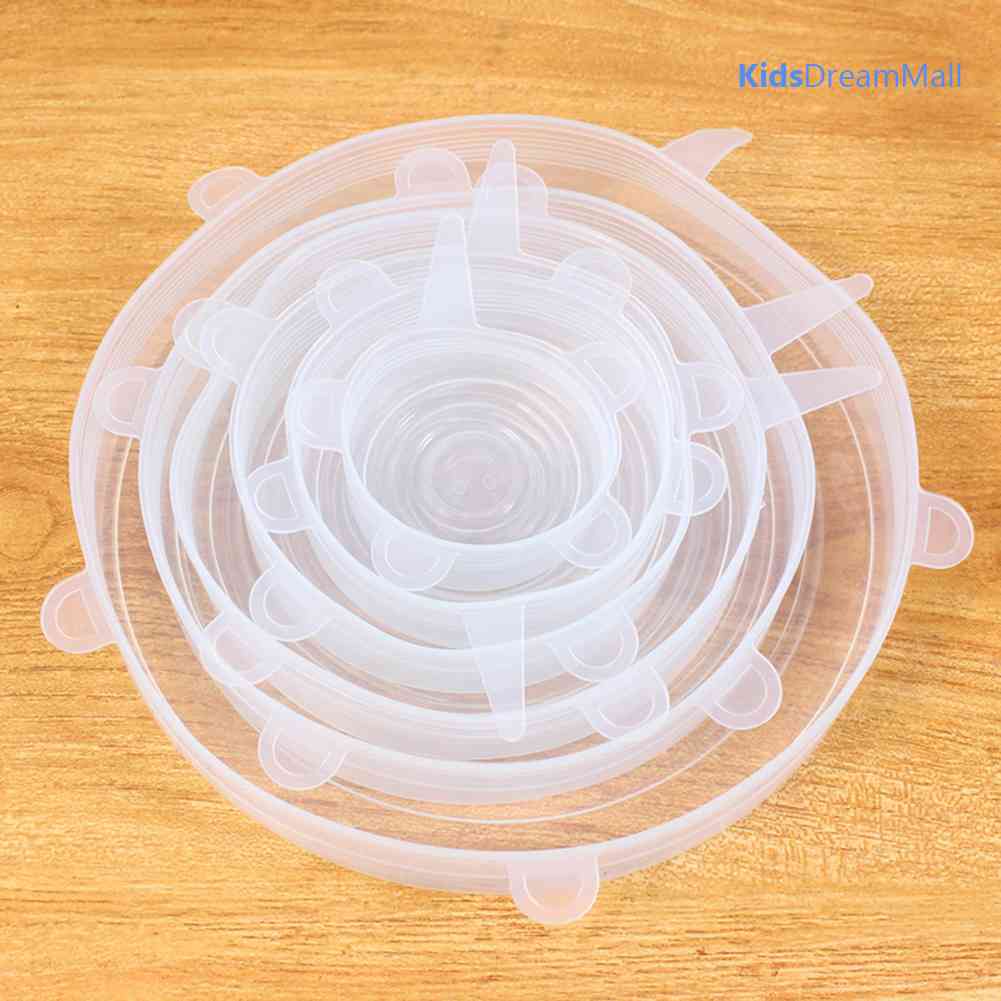 Nắp Silicone Chịu Nhiệt Dùng Nhiều Lần Để Đậy Tô Chén