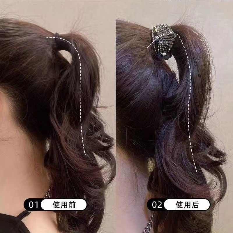 Kẹp TóC HìNh Vương MiệN ĐíNh Kim Cương Giả ThờI Trang Cho Nữ