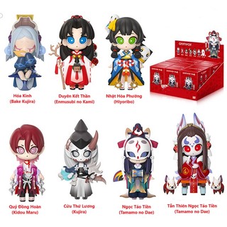  Mô hình nhân vật Âm Dương Sư Onmyoji S4  hãng Auldey  - 1 hộp nhân vật ngẫu nhiên  art toy blind box  - mã 320114 