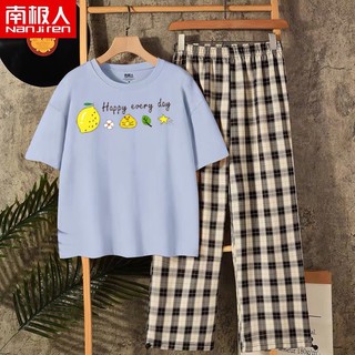 Sét áo happy every day kèm quần kẻ đen trắng phù hợp mặc đi học đi chơi ở nhà đều được ạ