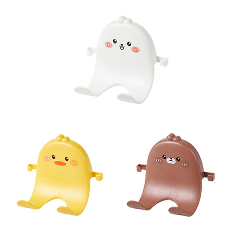 Giá Treo Máy Sấy Tóc Gắn Tường Họa Tiết Hoạt Hình Dễ Lắp Đặt Tiện Dụng Cho Nhà Tắm