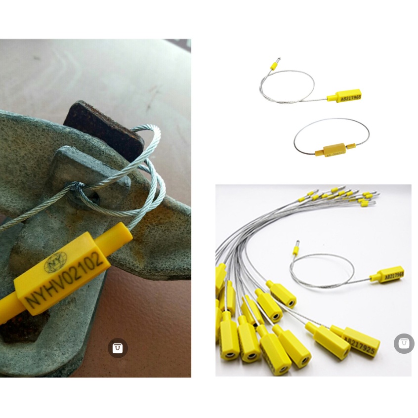 Seal cáp / Seal chì dây / Kẹp chì dây niêm phong container có seri