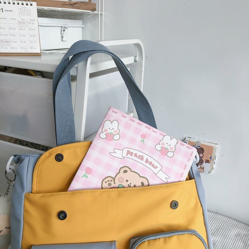 Túi Vải Túi Deo Chéo Nữ Di Học Túi Di Học Thêm Túi Deo Vai đựng laptop  Túi Messenger Túi Vải Phiên Bản Hàn Quốc Dung Tích Lớn Túi Đeo Vai Nữ Sinh Lớp Túi Hướng Dẫn Túi Sách