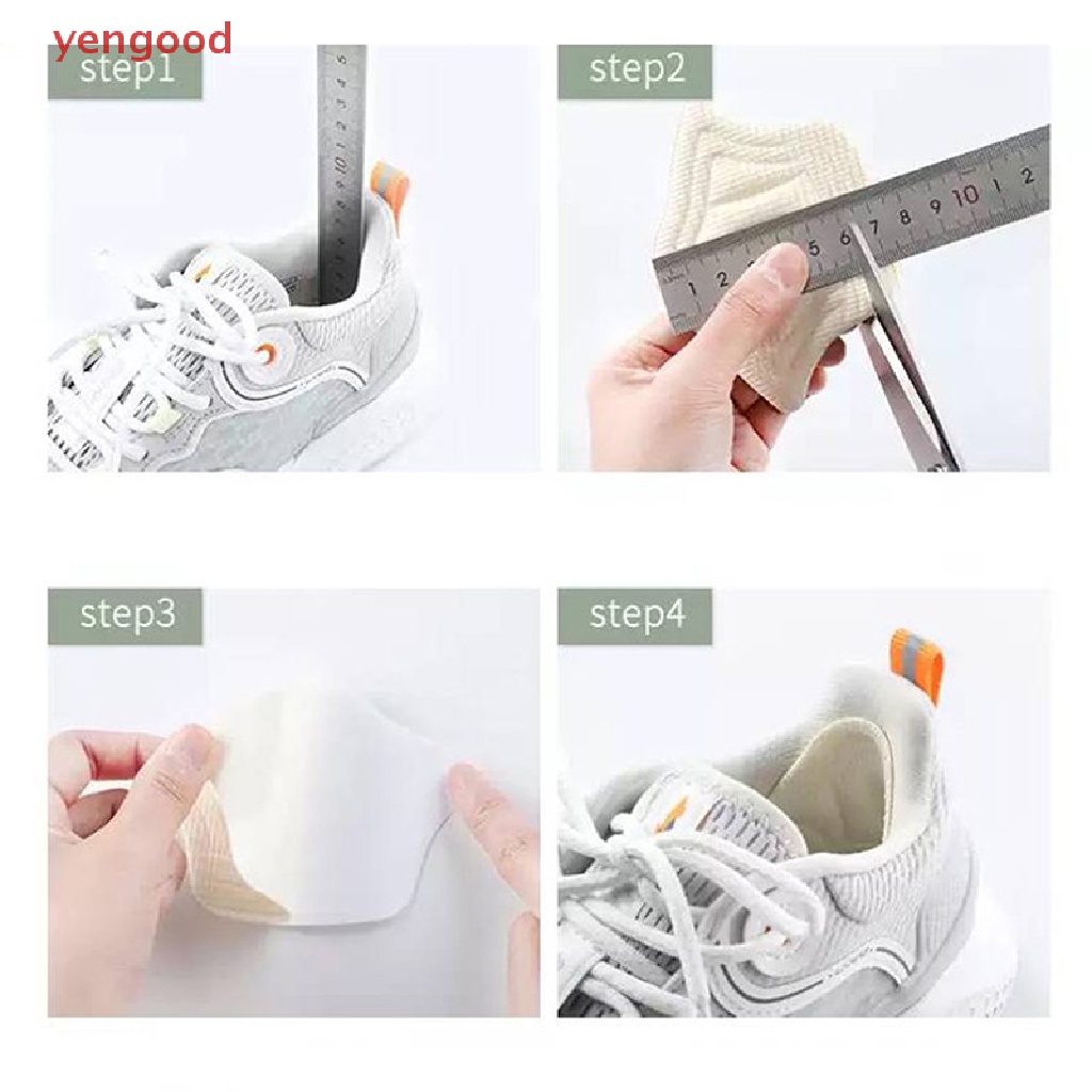 Set 2 Miếng Lót Giày Thể Thao Chống Mòn Có Thể Điều Chỉnh Kích Cỡ