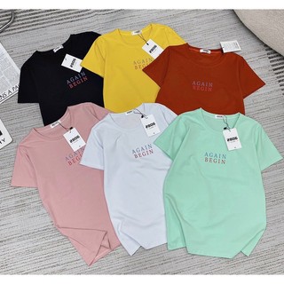 Áo thun thái Form vừa 40->60ki chất đẹp