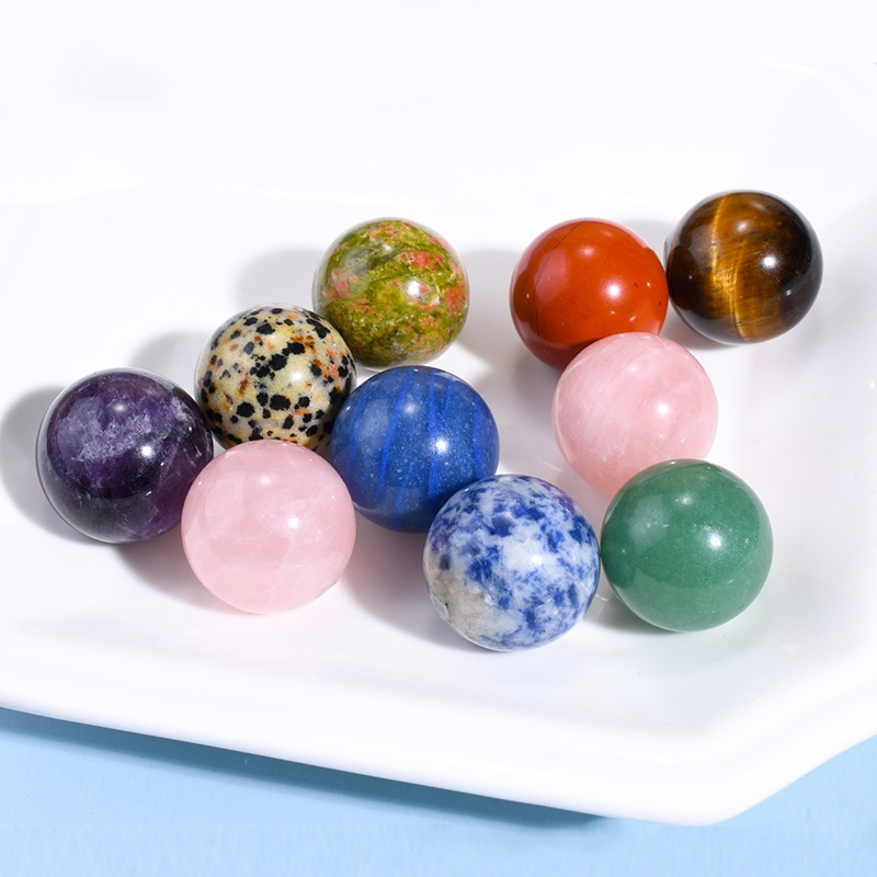 1 Quả Cầu Đá Pha Lê Tự Nhiên Dùng Làm Quà Lưu Niệm