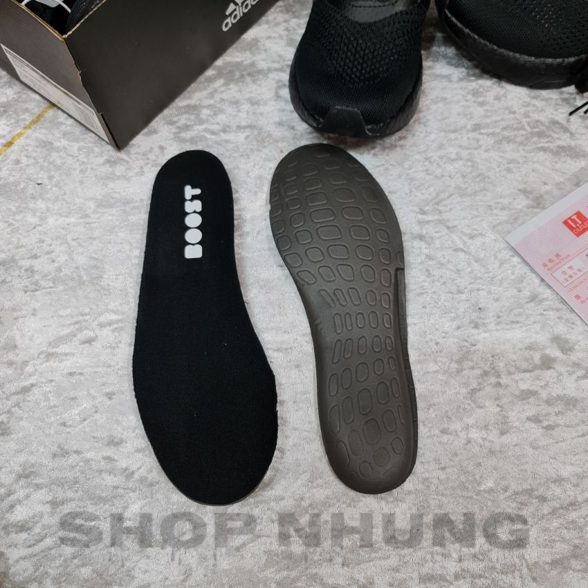 Giày thể thao nam nữ eqt đế boost màu full đen sneaker nam nữ cổ thấp