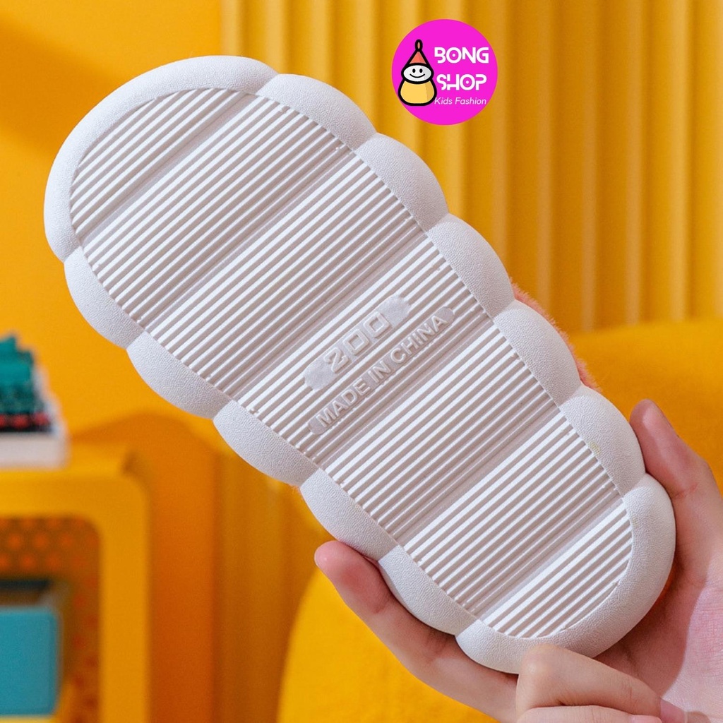 Dép Bông Đi Trong Nhà Cho Bé, Dép Bông Trẻ Em Họa Tiết Đáng Yêu
