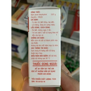 Dung Dịch Rơ Miệng, Lưỡi. Làm Slime