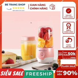 Máy xay sinh tố cầm tay mini hàng nhập khẩu sạc pin bảo hành 1 đổi 1 trong vòng 6 tháng - mẫu mới 2021