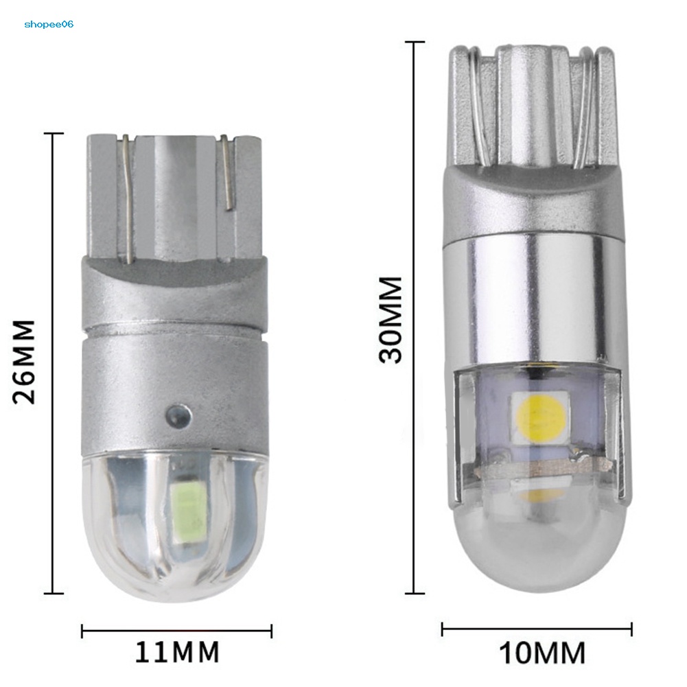 Bộ 2 Đèn LED T10 3030 DC12V Cho Xe Hơi