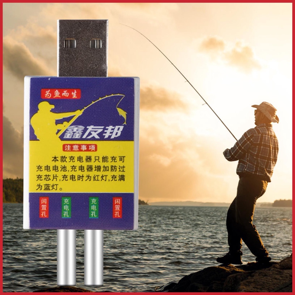Phao Nổi Câu Cá Ban Đêm Sạc Pin Tiện Dụng