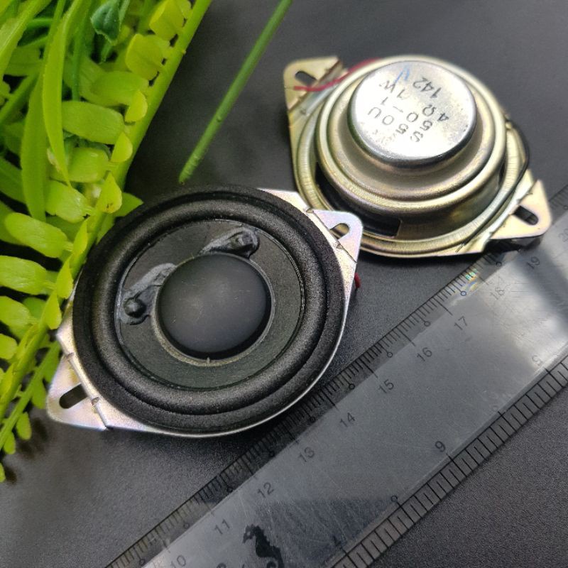 Cặp loa mini 1W 4R 50MM có tai làm máy nghe nhạc mini DIY Loa 1W4R màng rung - ShopThongMinh5.0