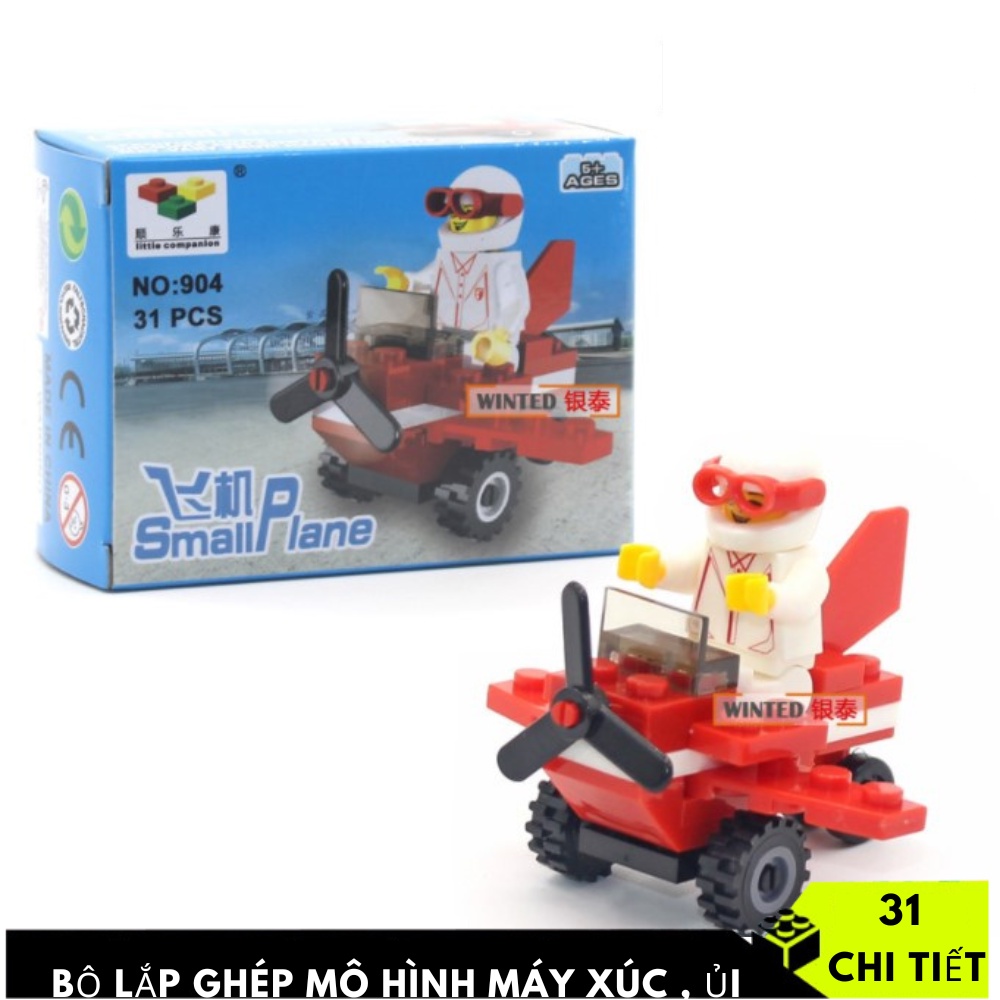 BỘ XẾP HÌNH LEGO MÁY BAY QUÂN SỰ MINI , lego máy bay  , mini lego 35+ CHI TIẾT