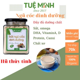 Bột ngũ cốc 25 loại hạt Tuệ Minh hũ 250gram