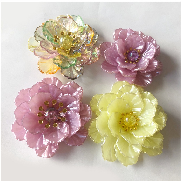 Cánh hoa bắp cải Ngọctrai size 15*17mm và 18*20mm, Nguyên liệu làm trang sức cổ trang, Nguyên liệu diy, canhhoanhua