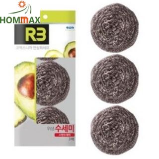 (KOMAX) Miếng Cọ Nồi Bằng Thép Không Gỉ Komax xuất xứ Hàn Quốc