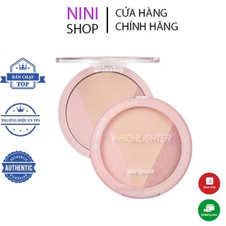 Phấn tạo khối bắt sáng Peripera INK V HIGHLIGHTER 8.3g - Ninishop