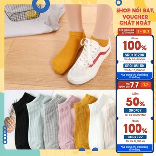 Vớ tất dạng vân (gân) màu nhã nhặn pastel!