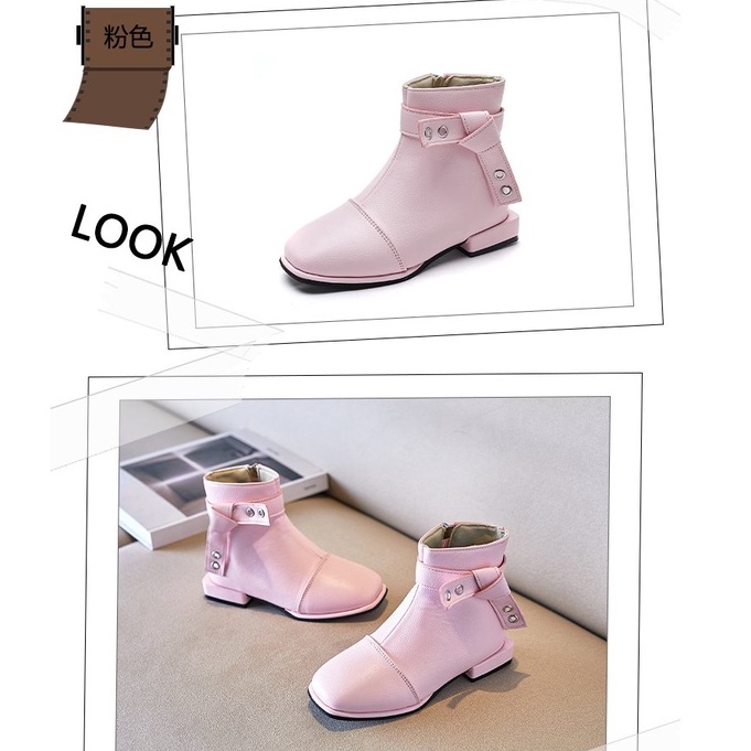 Boots Công Chúa Thiết Kế Hợp Thời Trang Cho Bé Gái