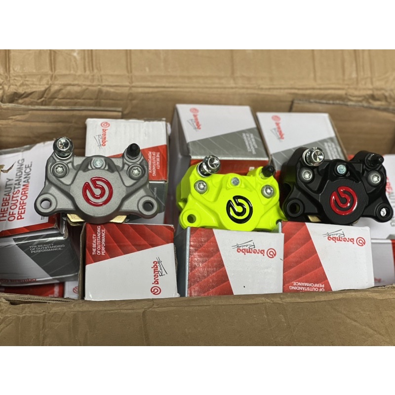 Mua heo dầu thắng brembo 2 pis 2pis đối xứng logo đỏ r15 mt15 xsr155 ...
