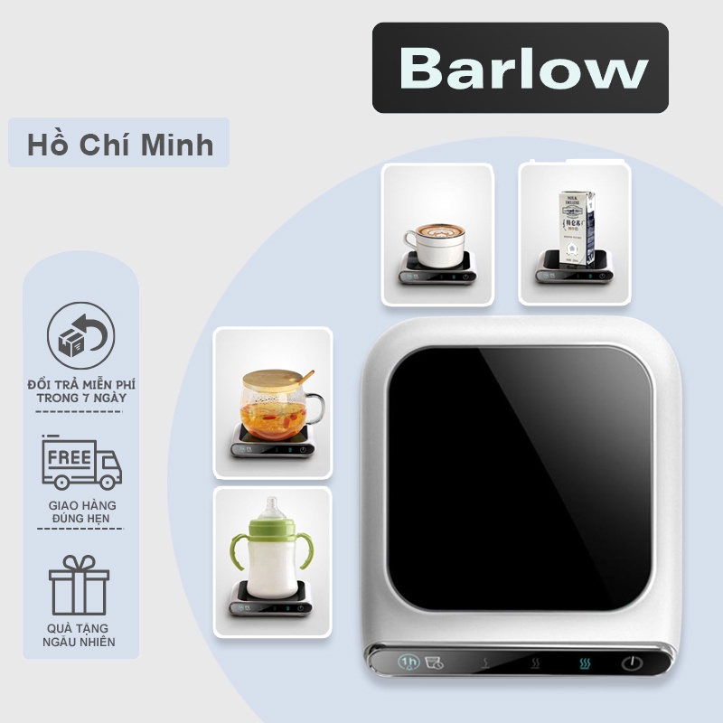 Đế hâm nóng đồ uống thông minh - Mẫu đế làm nóng và giữ nhiệt được nhiều loại cốc, hộp nhựa, hộp giấy - Barlow Store