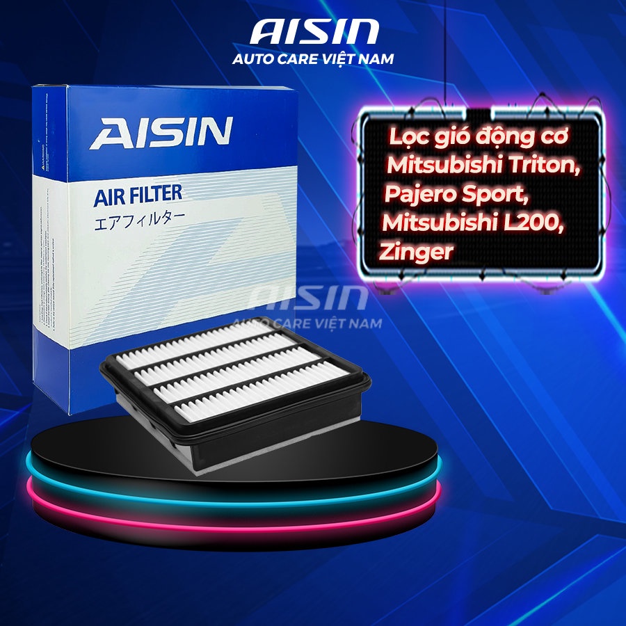 Lọc gió động cơ Mitsubishi Triton, Pajero Sport, Mitsubishi L200, Zinger thương hiệu AISIN ARFM-4003
