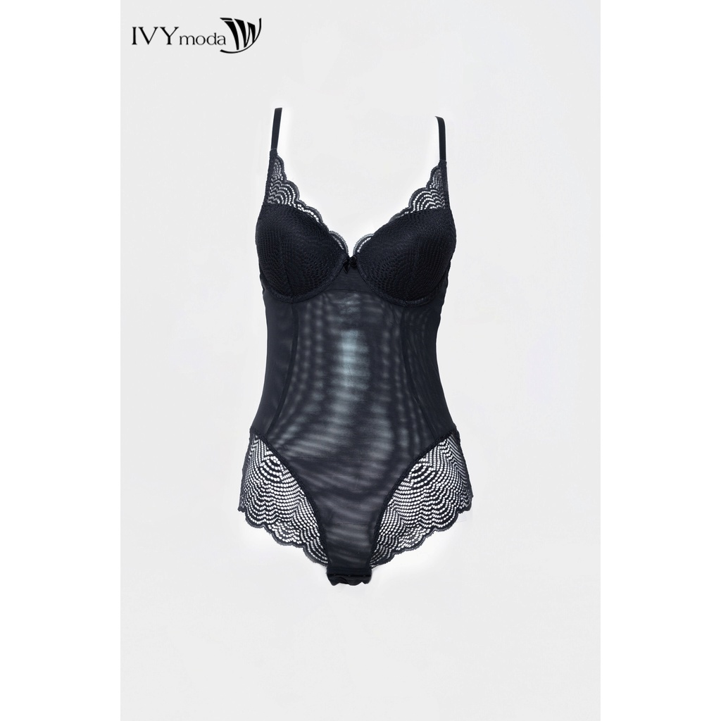 Bodysuit ren nữ IVY moda MS 18X1347