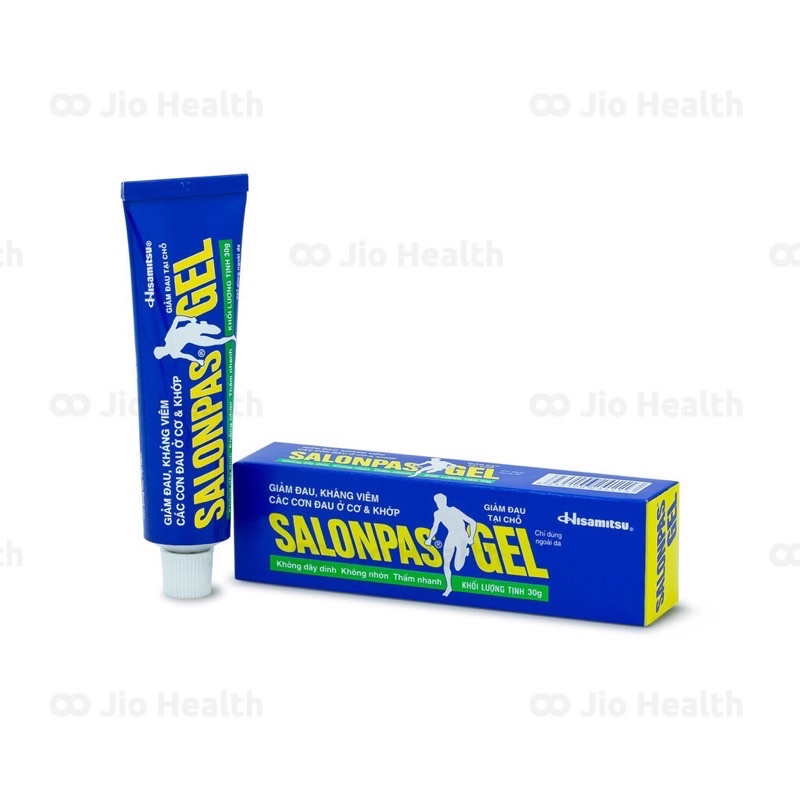 Salonpas gel tuýp 30 g bôi hỗ trợ giảm đau cơ xương khớp