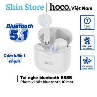Tai nghe bluetooth v5.1 hoco es56 không dây, thời gian nghe nhạc, đàm thoai 4h -shinstore