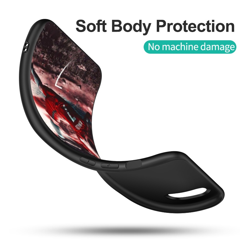 Ốp Điện Thoại Tpu Silicon Mềm Hình Ronaldo Cho Iphone 11 Pro Max CR7