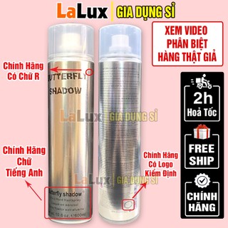 Gôm Xịt Tóc Nam Nữ BUTTERLFY SHADOW CHÍNH HÃNG 600ml / 320ml /150 mlTạo Kiểu Giữ Nếp - Keo Xịt Tóc Vuốt Tóc Nam Nữ Lalux