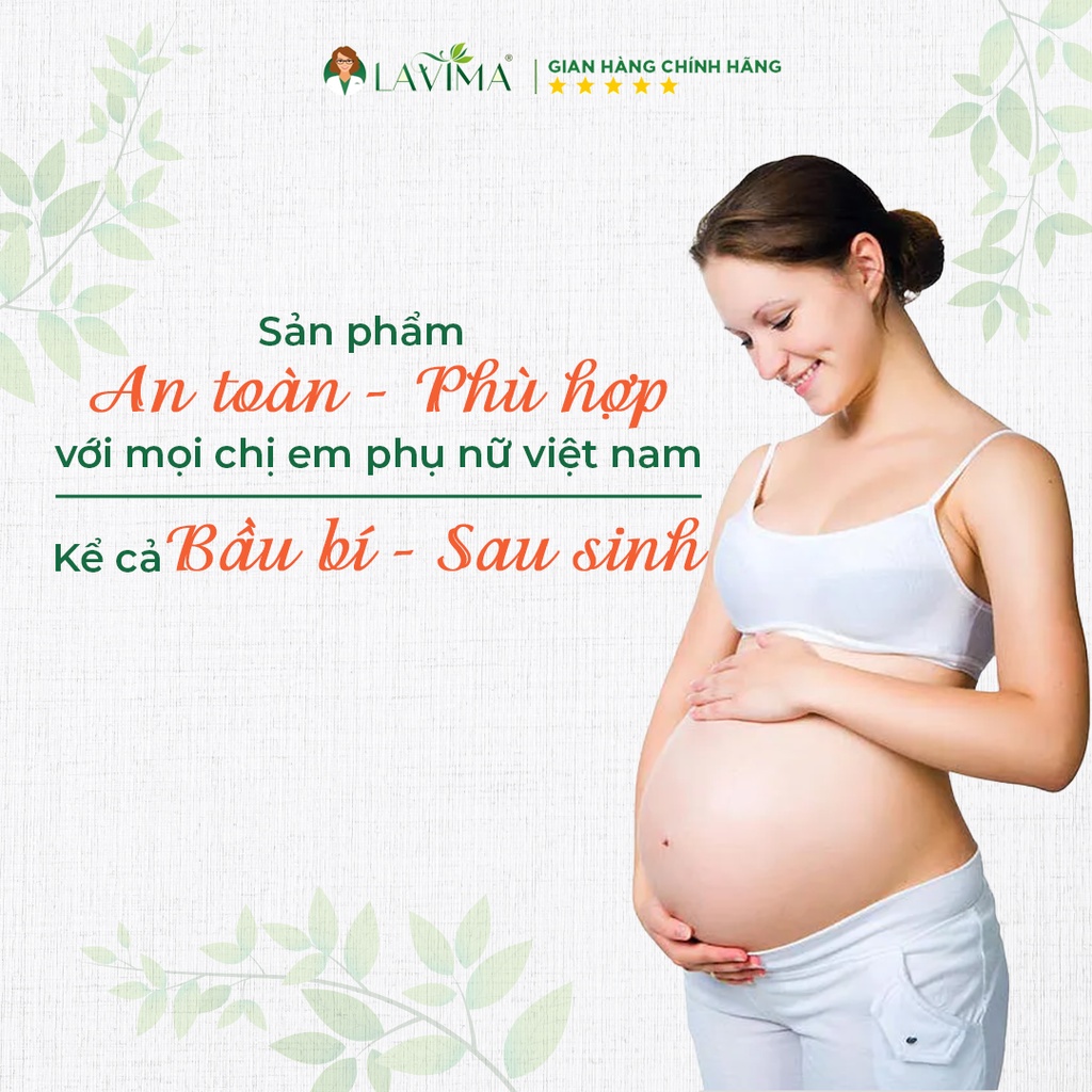 Gel Bôi Phụ khoa Thảo dược Châu Âu LAVIMA 20g - Ngăn ngừa Huyết trắng, Nấm Ngứa, Lộ Tuyến