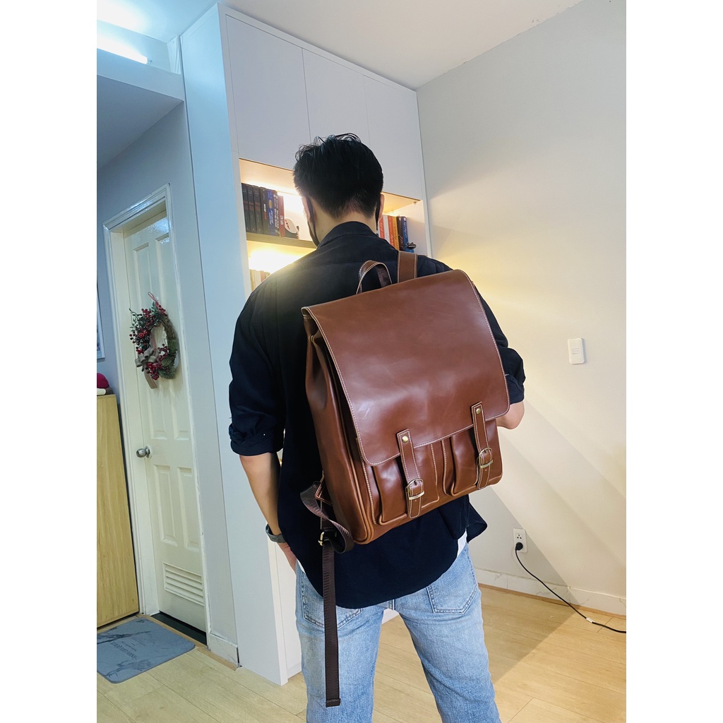 BALO NAM  SIZE LỚN DA PU CAO CẤP